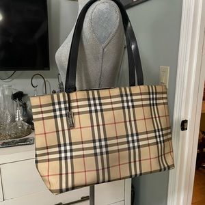 Vintage Burberry Tote